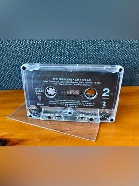 Vintage THE BREEDERS Last Splash Cassette Music Tape Cannonball Song Full Tape